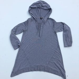 Cable and Gauge Grey Tunic Sweatershirt